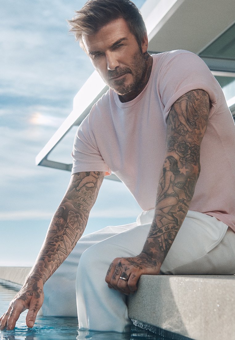 

Брюки BECKHAM X TROUSERS BOSS, белый