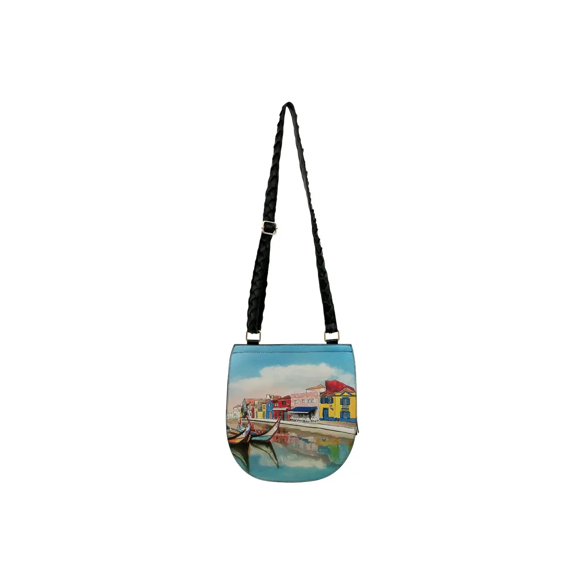 

Сумка через плечо DOGO "Ladies Ivy Bag Sunsets and Silhouettes Vegan Ladies Handbags", Vegan, черный