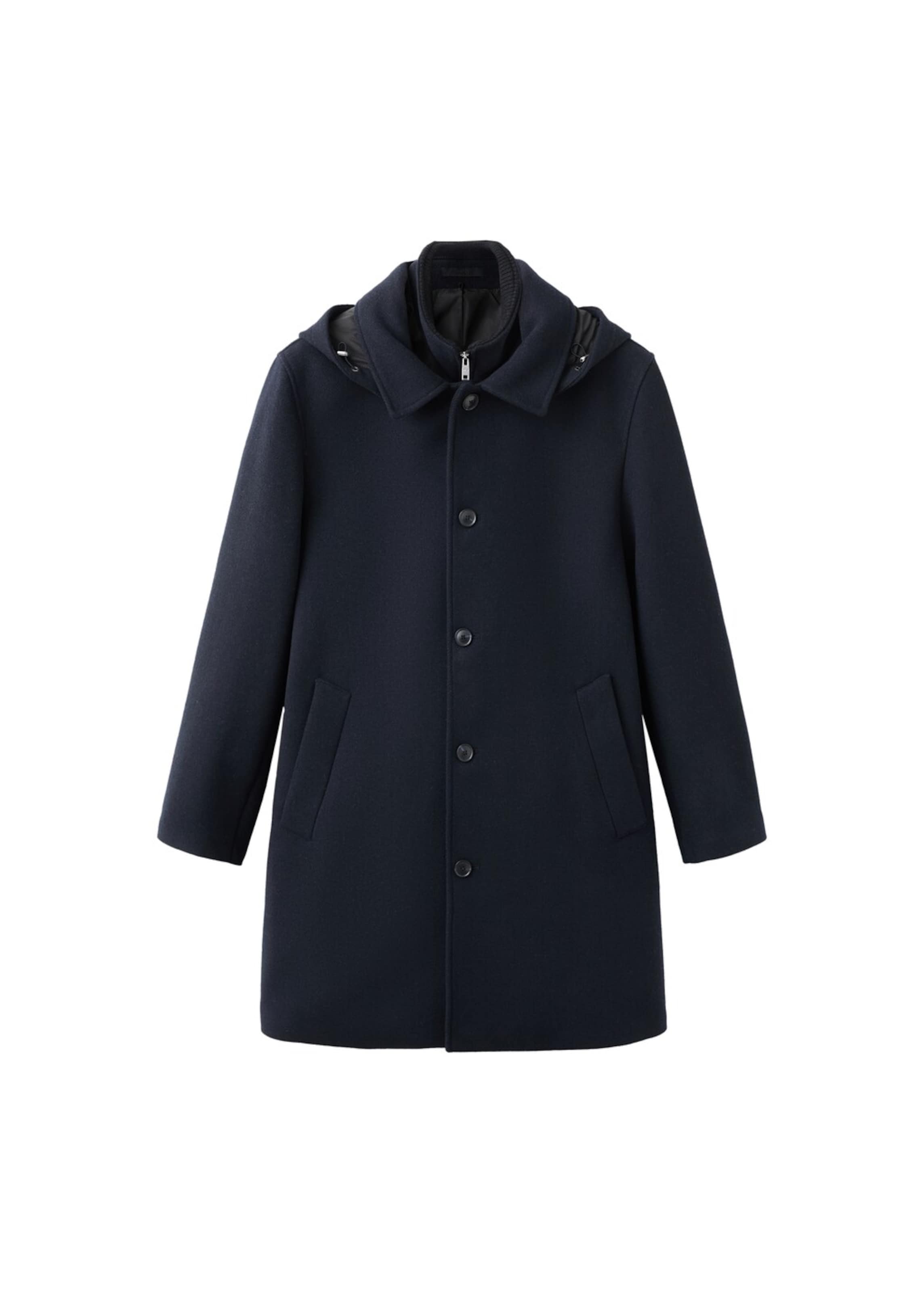 

MANGO MAN Демисезонное пальто 'Riley' в цвете Navy