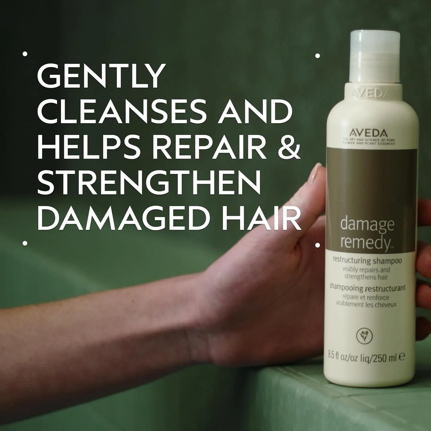 Восстанавливающий шампунь и кондиционер Aveda Damage Remedy | Укрепляет поврежденные волосы | Предотвращает ломкость | С протеином киноа — фото 2