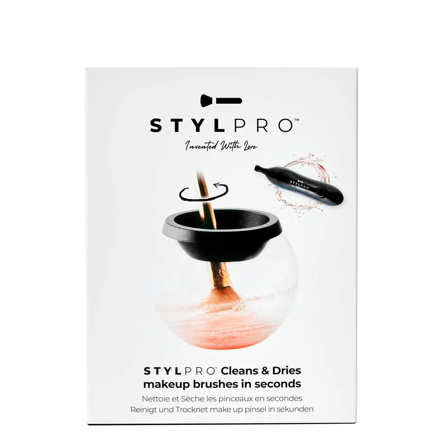 

Оригинальное средство для очистки и сушки кистей для макияжа Stylpro