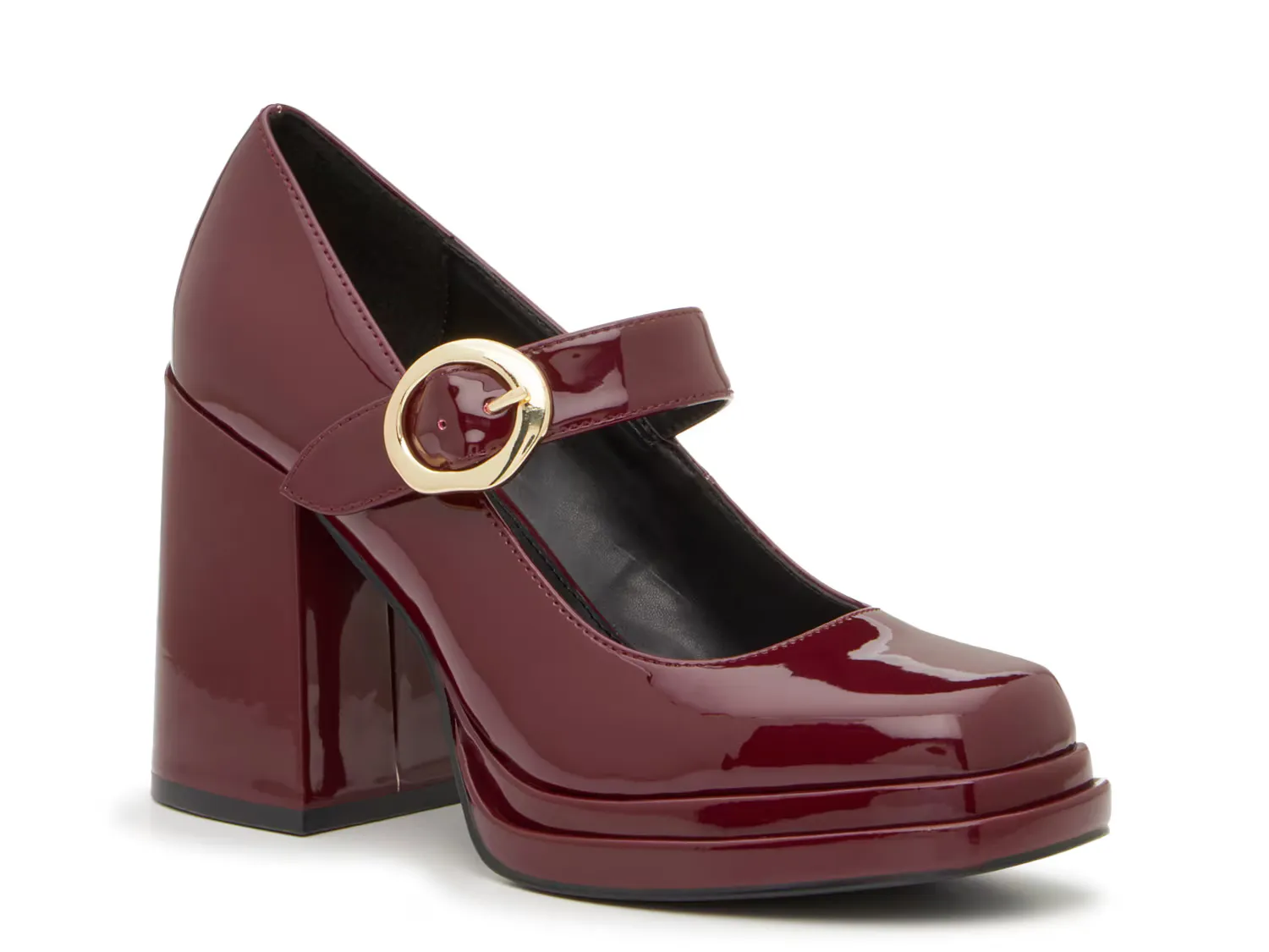 

Туфли Nabella Mary Jane Pump Steve Madden, цвет burgundy