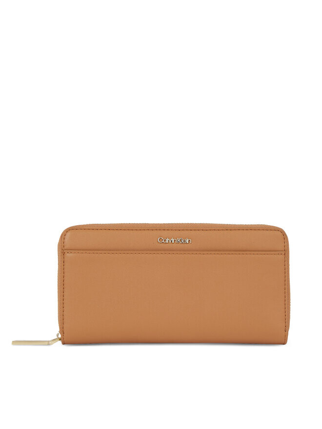

Кошелек Ck Must Lg Z/A W/Slip Calvin Klein, коричневый