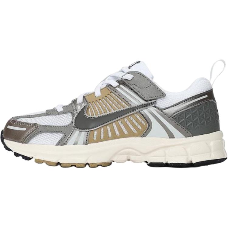 

Nike Vomero 5 устойчивые к истиранию низкие детские беговые кроссовки White Gray для детей 3-7 лет