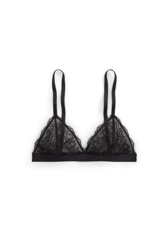 

Треугольный бюстгальтер бралетт Polo Ralph Lauren, цвет espresso