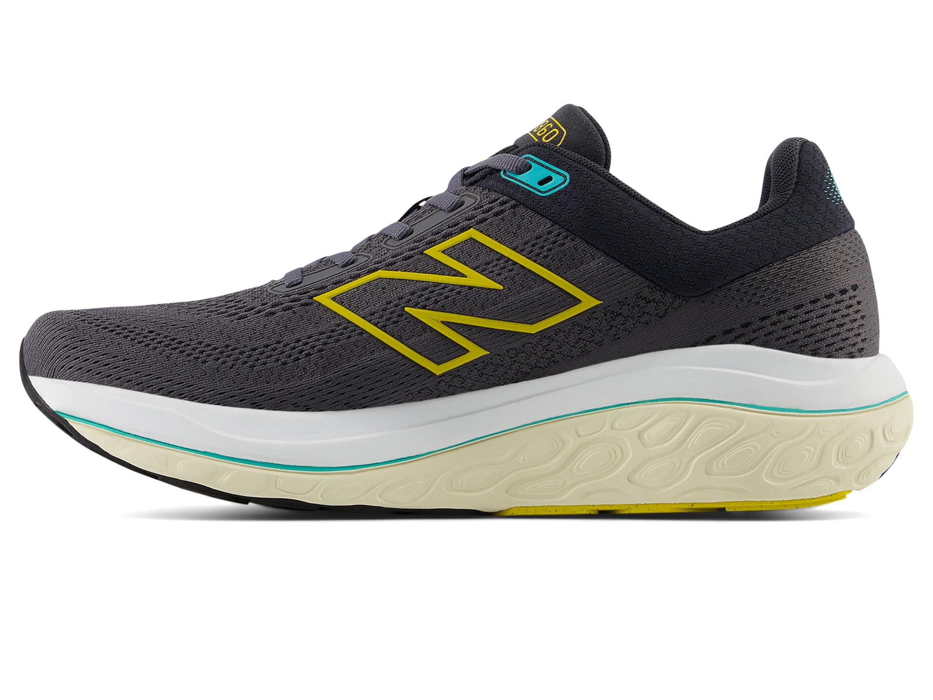 Кроссовки New Balance Fresh Foam X 860v14, цвет Magnet/Ginger Lemon — фото 4