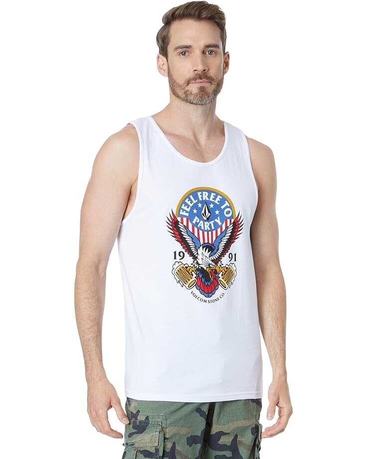 

Майка Volcom Freedomeagle Tank, белый