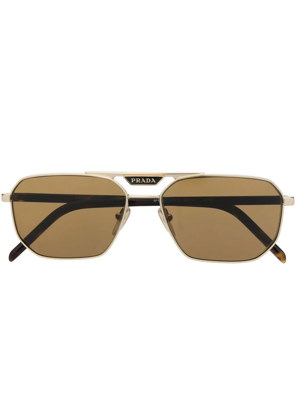 

Солнцезащитные очки Prada Eyewear, коричневый