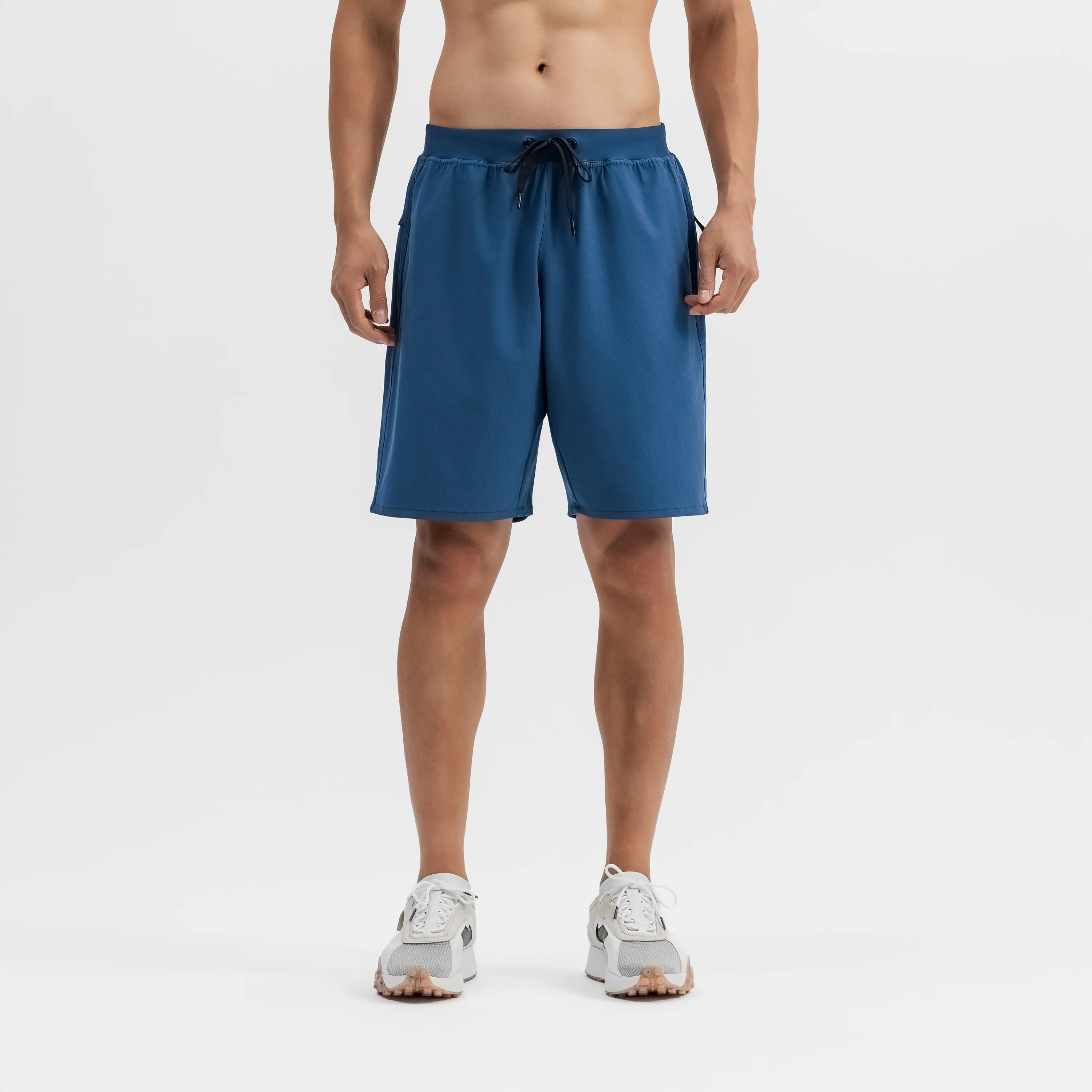 

Мужские кардиошорты Domyos нефритово-синие