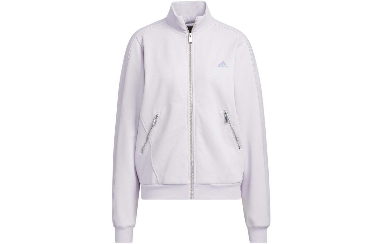 

Куртка женская серебристая Adidas