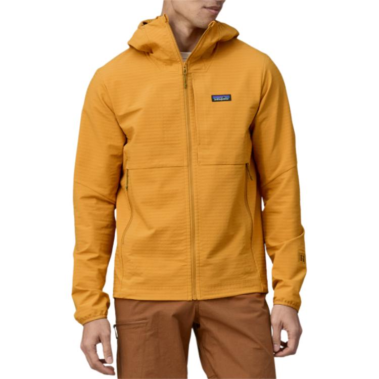 R1 Air худи на молнии Patagonia, Pufferfish Gold/PFGD — фото 4