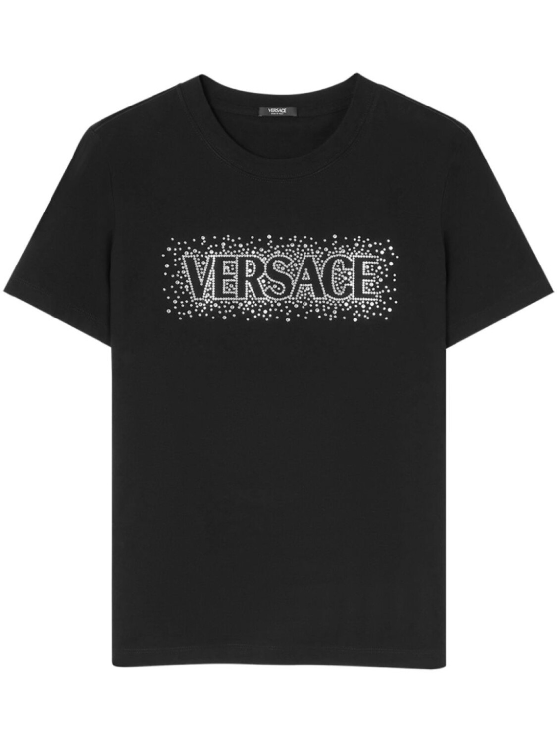 

Футболка с логотипом Versace, черный