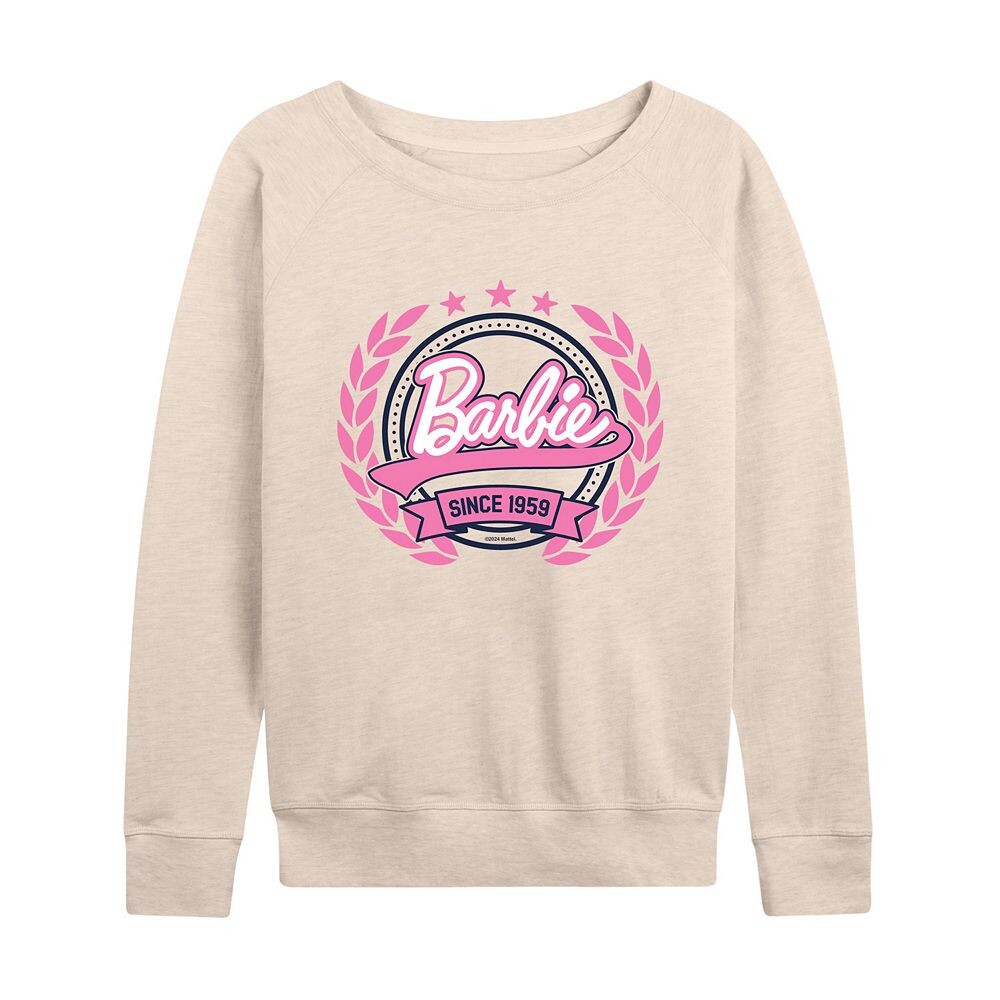 

Женский легкий свитшот из френч терри Barbie Seal, бежевый