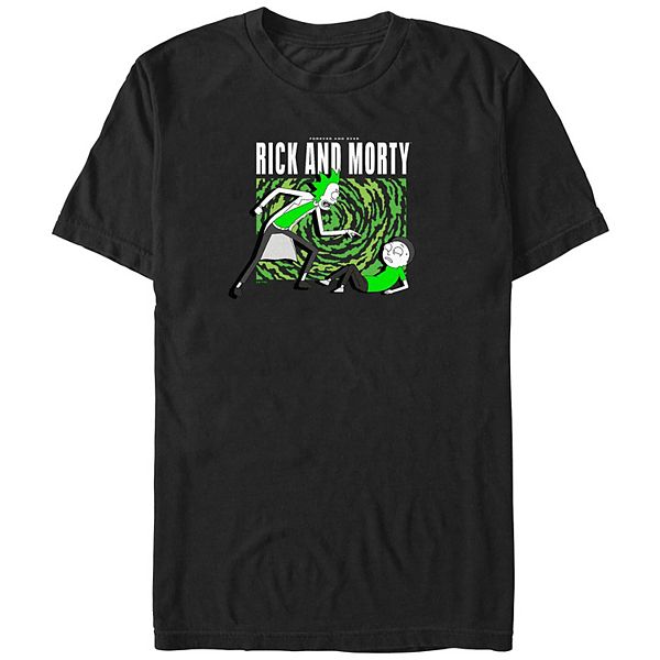

Футболка с принтом Rick and Morty Forever and Ever Big & Tall Licensed Character