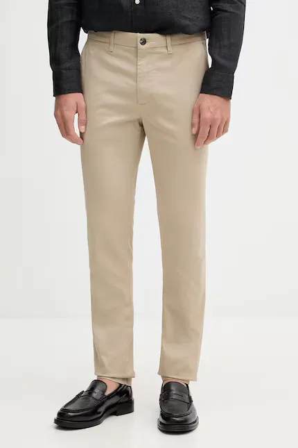 Брюки чинос slim fit Tommy Hilfiger, бежевый