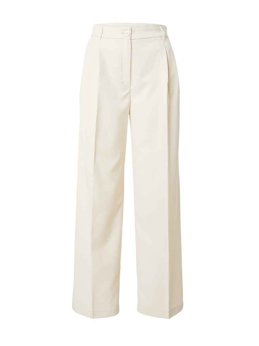 

Брюки со складками спереди Monki Wide leg Pleat-Front Pants, бежевый