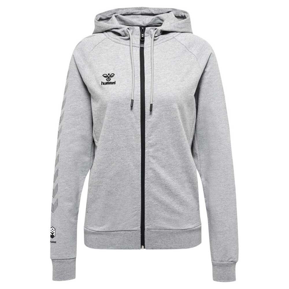 

Толстовка Hummel Move Grid Cotton Full Zip, серый