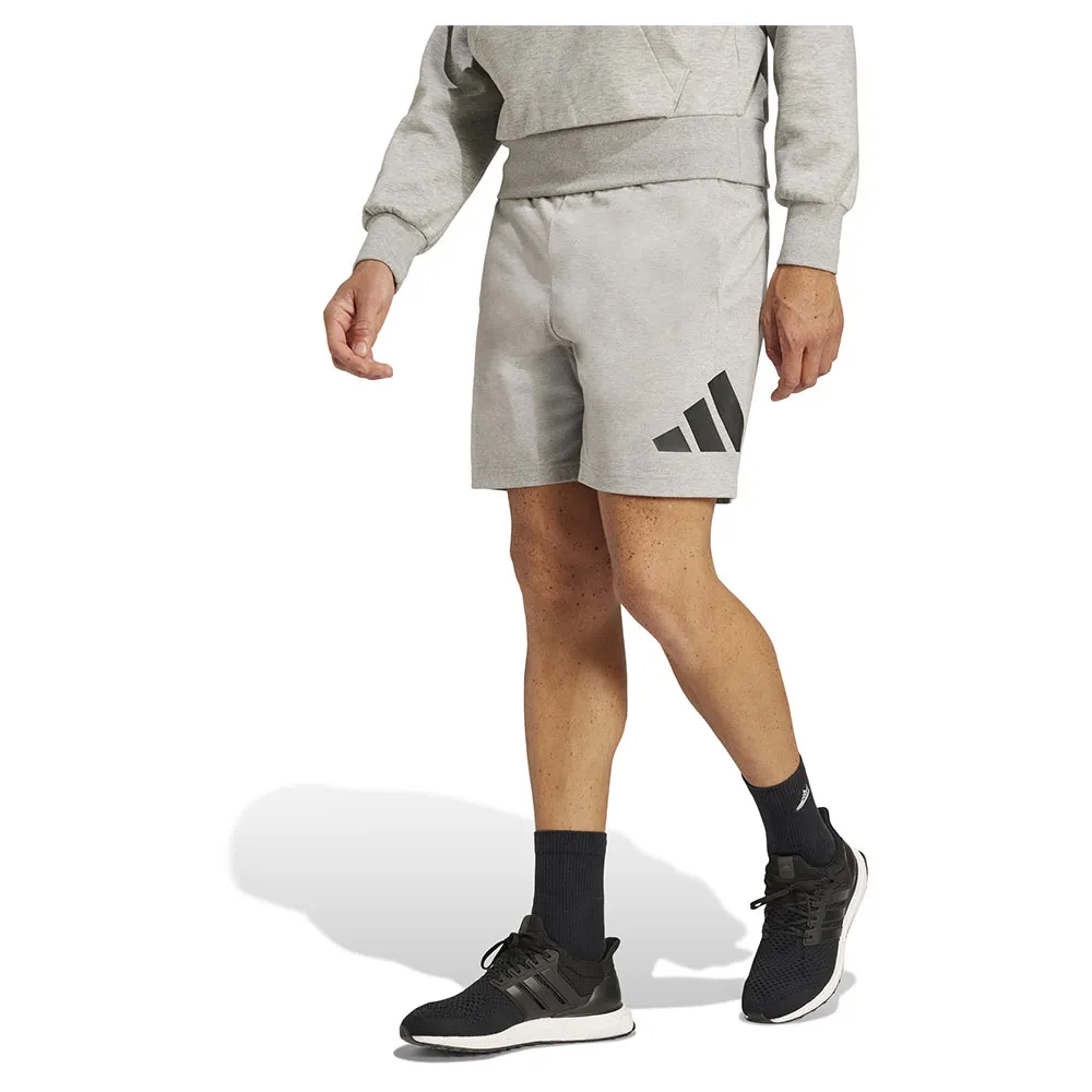 

Шорты adidas Essentials Big Logo Single Jersey, серый