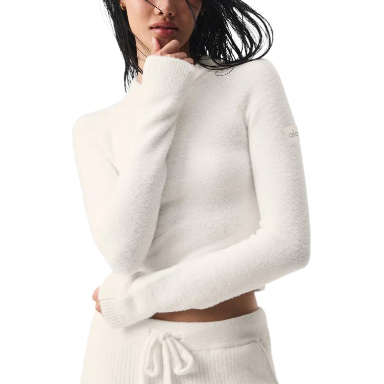 

Уютный свитер Snuggle Up Alo Yoga, айвори/айвори