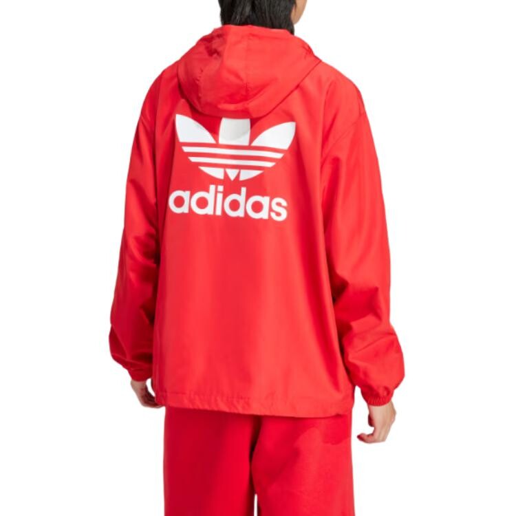 Куртка мужская Adicolor красная Adidas Originals, красный — фото 3
