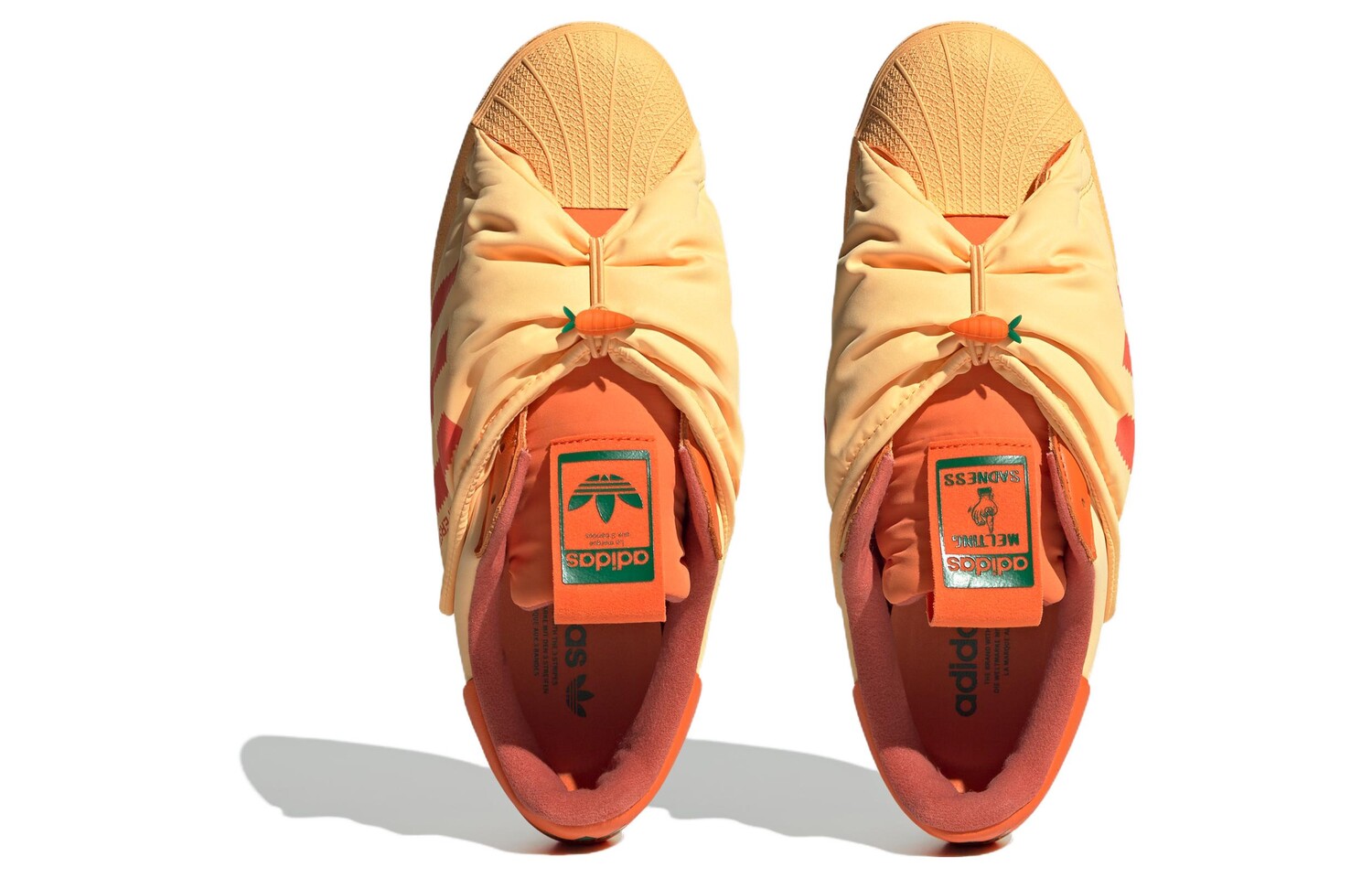 Adidas originals Superstar Обувь для скейтбординга унисекс, Orange — фото 3