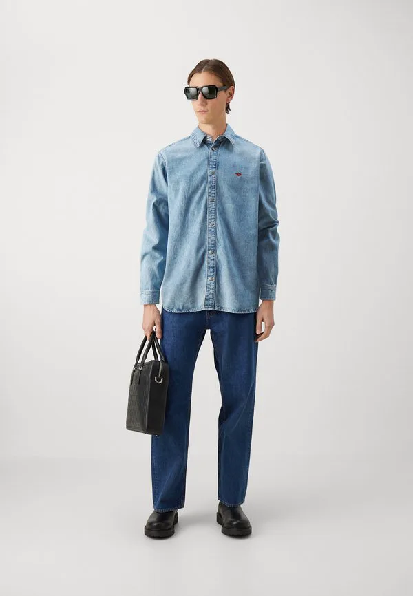 Простая рубашка Diesel, Light Blue — фото 2