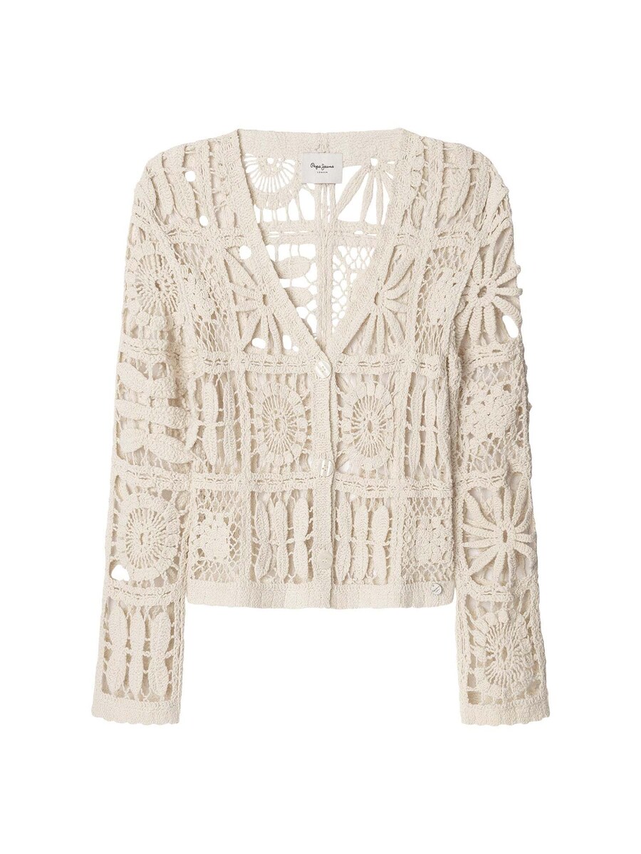 

Вязаный кардиган Pepe Jeans Olympia, Wool white