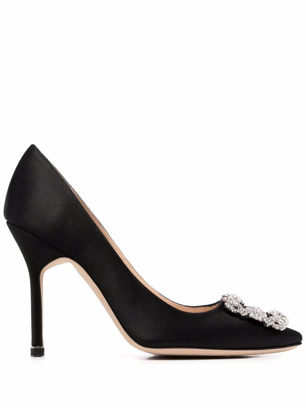 Туфли на шпильке Manolo Blahnik, черный