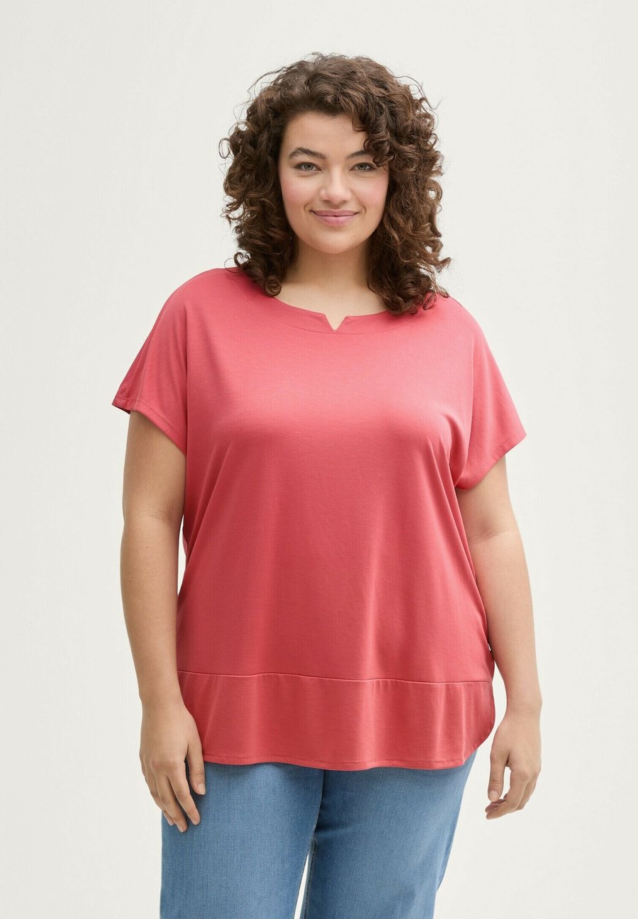 

Футболка TOM TAILOR PLUS SIZE, Berry Red/Light Red