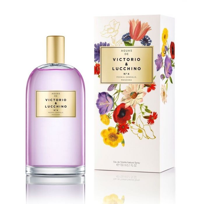 Женская туалетная вода Agua de V&L Nº 4 Peonía, Sándalo y Manzana Victorio & Lucchino, 150 — фото 2