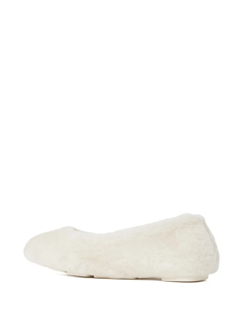 Балетки Pirouette super chill с миндалевидным носком Stuart Weitzman, нейтральный — фото 3
