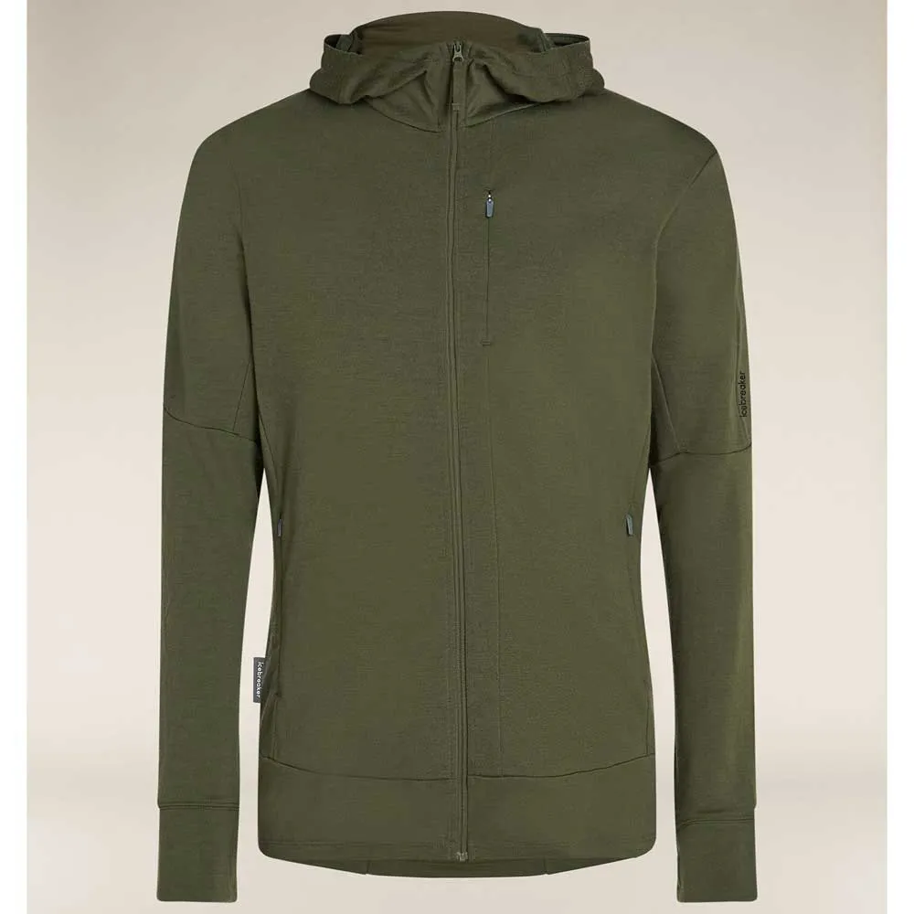 

Толстовка Icebreaker Merino 260 Quantum IV full zip, зеленый