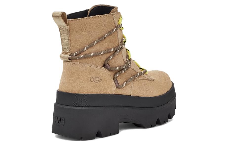 Ботинки UGG Brisbane на шнуровке, коричневый — фото 3