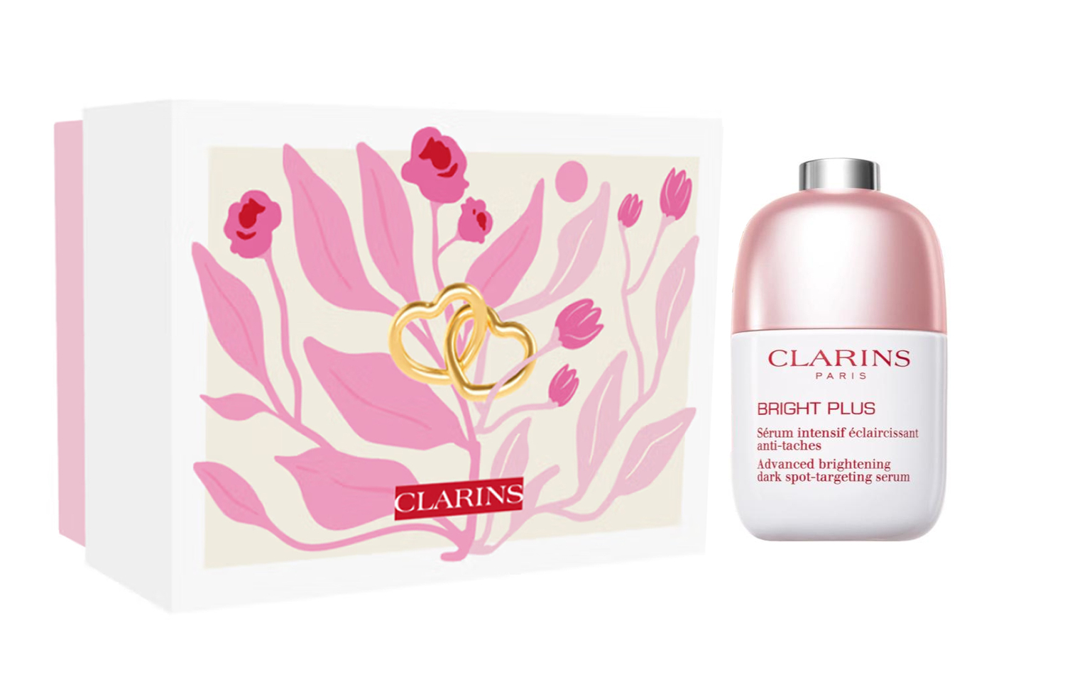 CLARINS Jiaoyunshi сияющий маленький флакон из фарфора для осветляющей сыворотки-лосьона для отбеливания, увлажнения и питания 30 мл/50 мл — фото 2