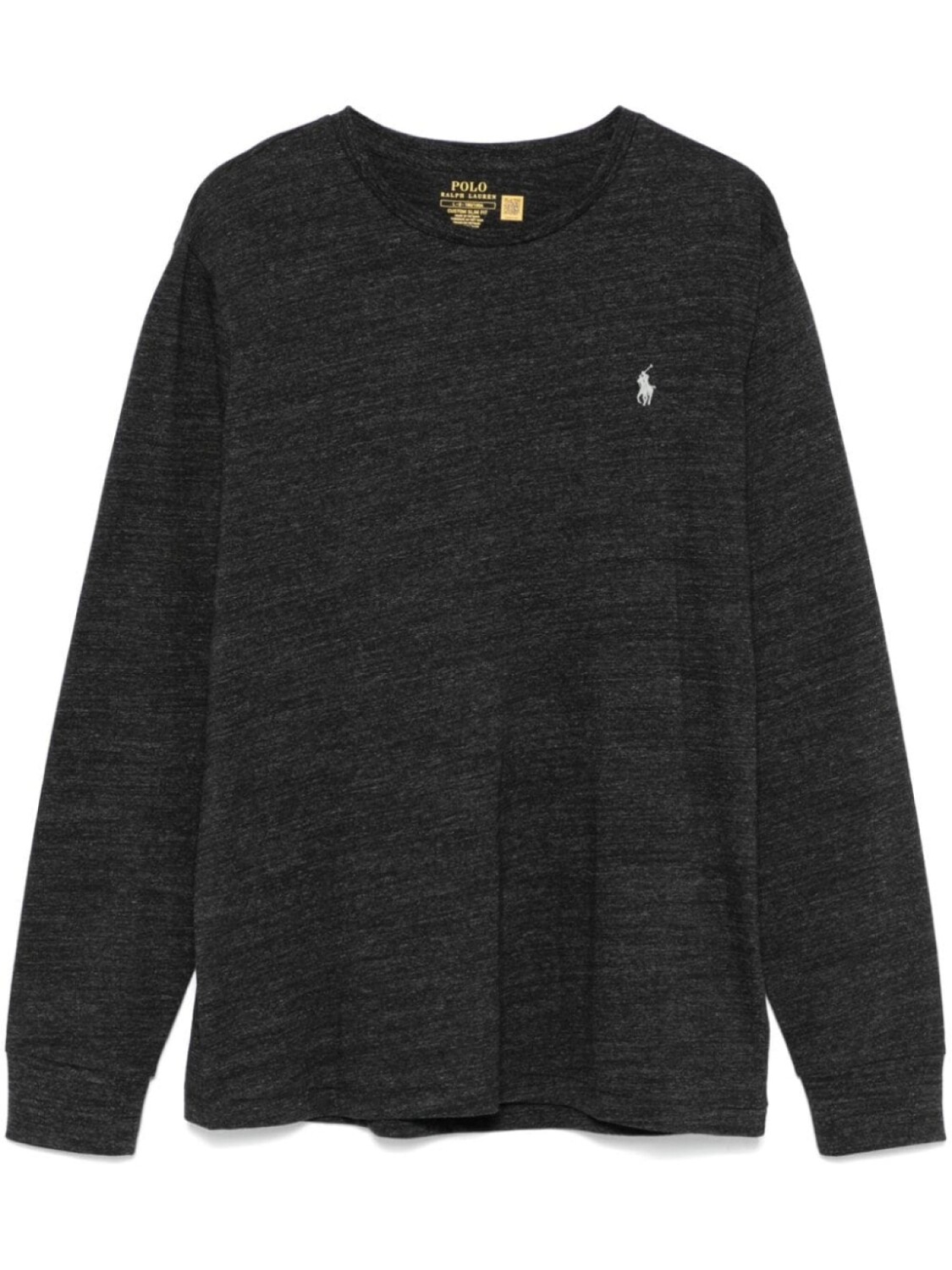 

Футболка Polo Ralph Lauren с меланжевым эффектом, серый