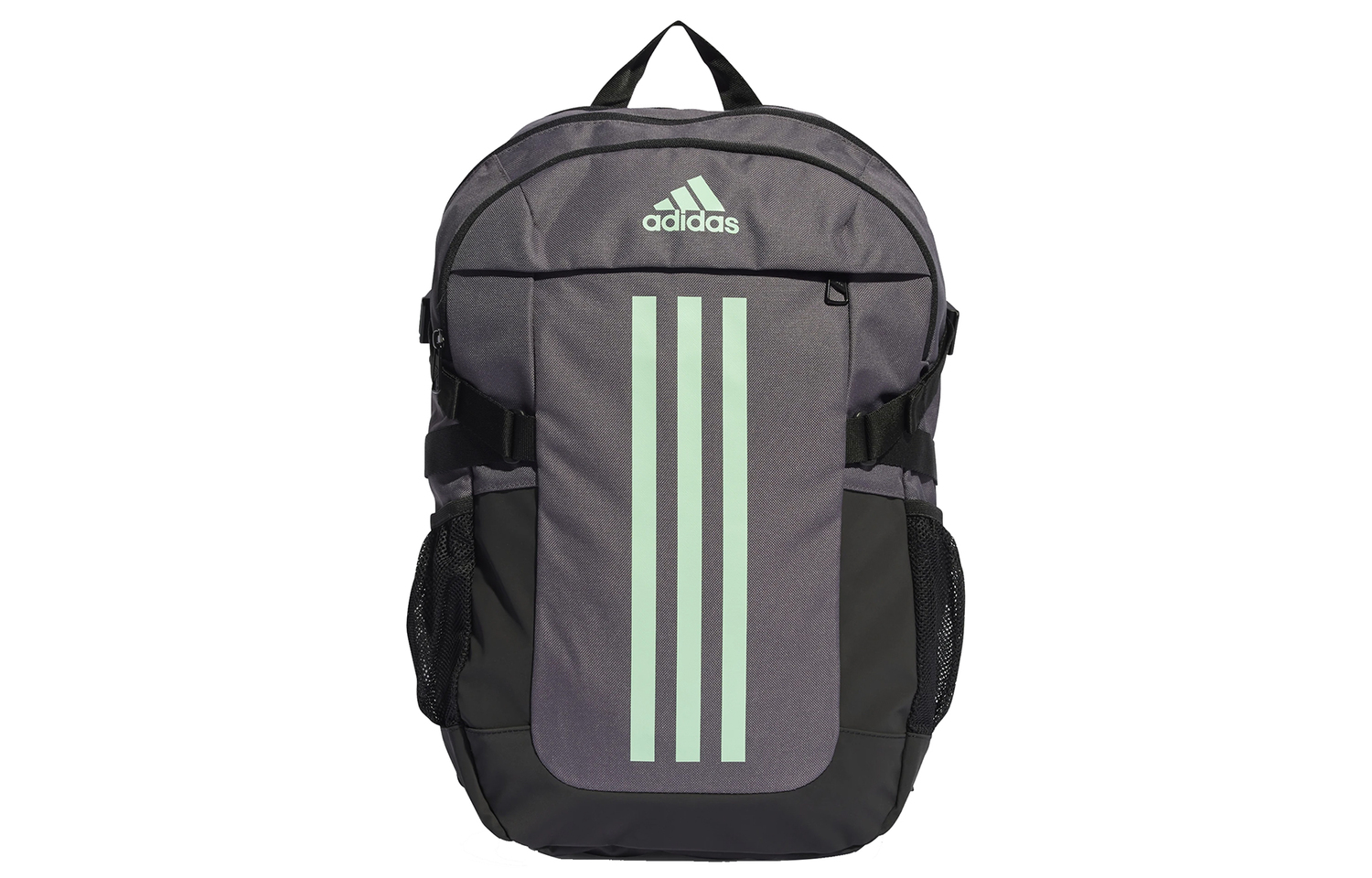 

Adidas Полиэстеровый рюкзак унисекс серый черный мятно-зеленый