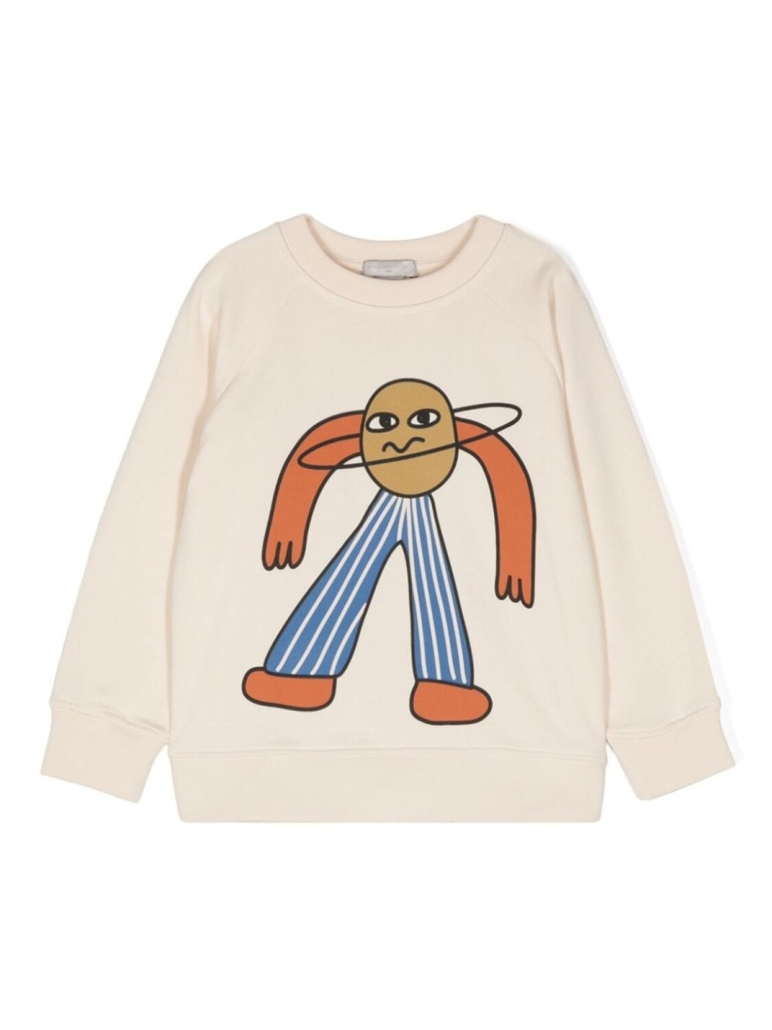 

Stella McCartney Kids толстовка с принтом, нейтральный цвет