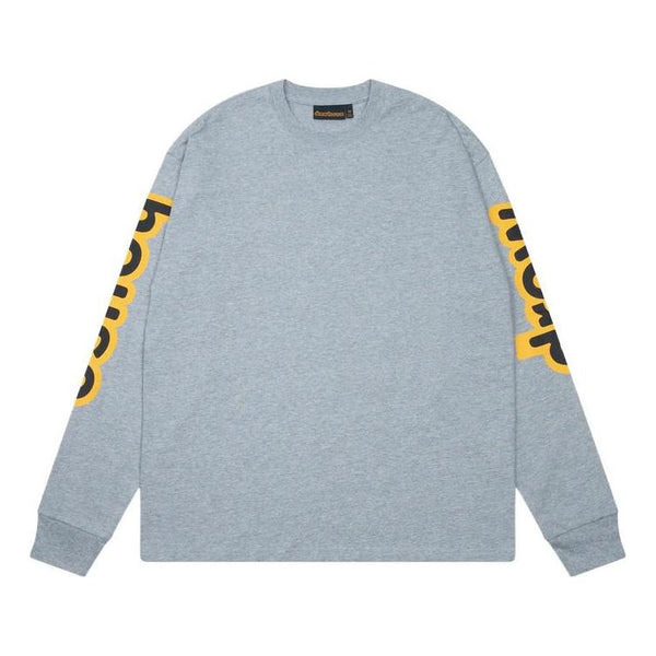 

Футболка long sleeve hug t-shirt 'heather grey' Drew House, серый