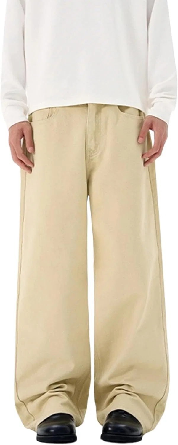 Джинсы мешковатые, Y2K, Khaki