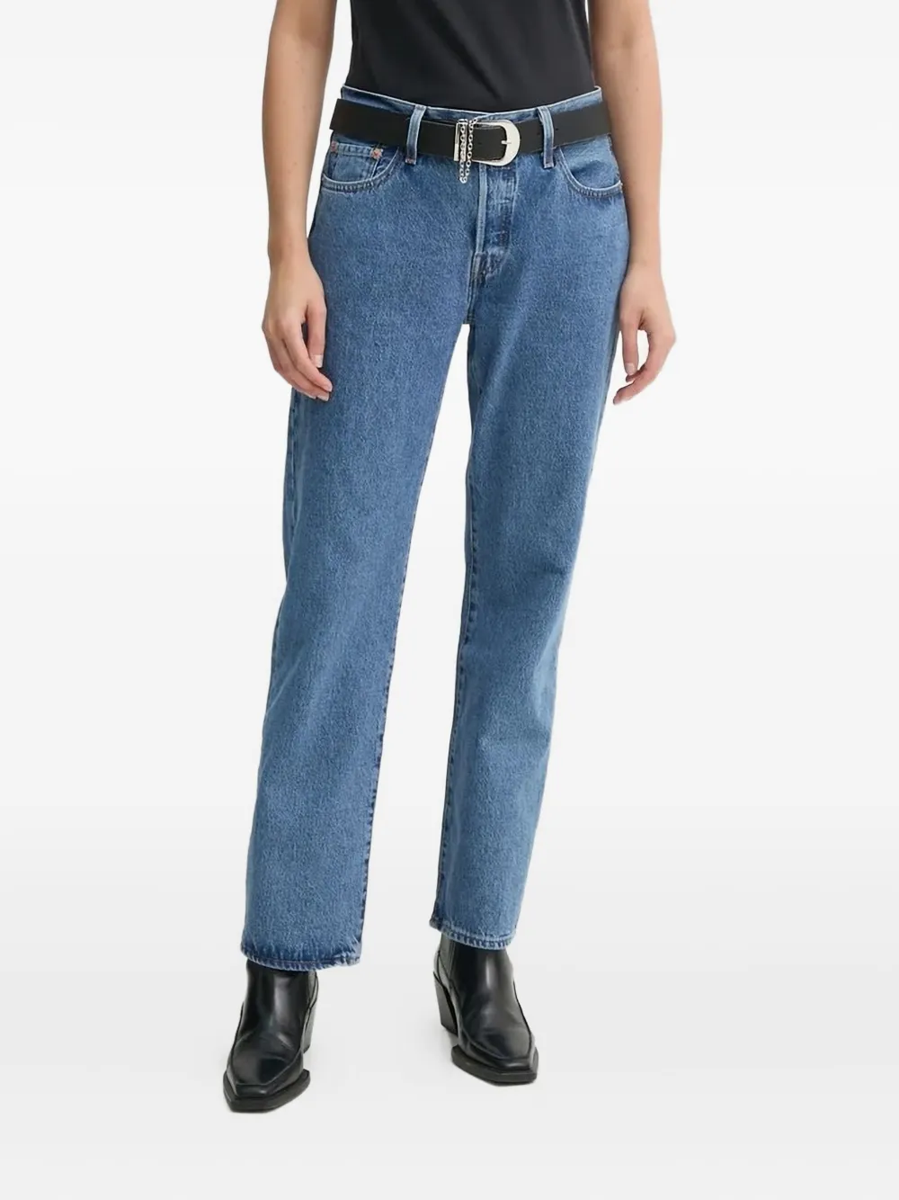 

Джинсы 501 прямого кроя Levi's, синий