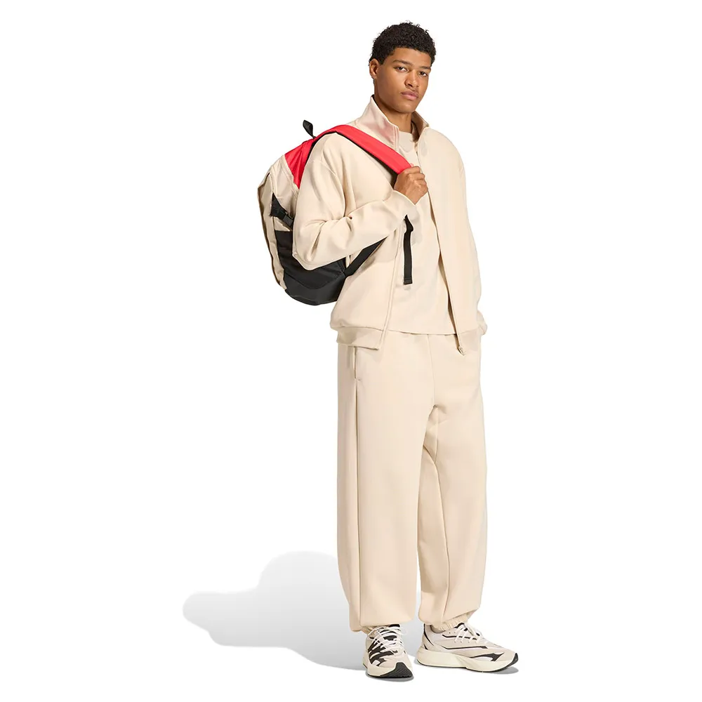 Футболка с коротким рукавом adidas Soft Lux, бежевый — фото 4