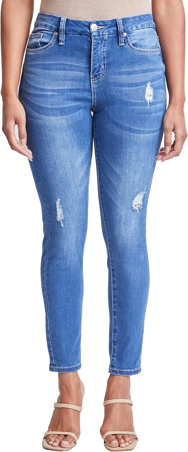 

Royalty for Me Women's Curvy Ultra High Rise Skinny Jeans