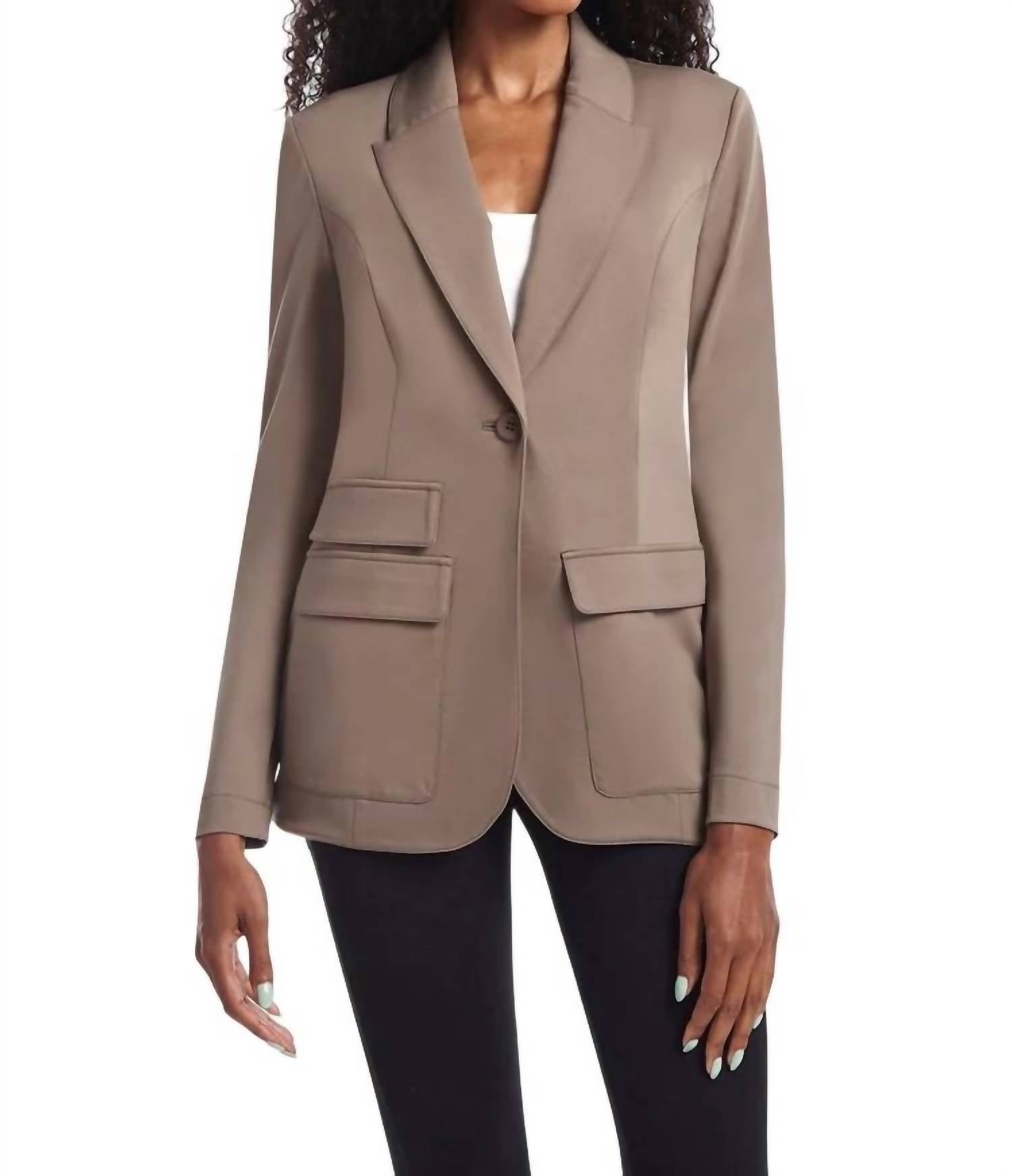 

Блейзер Hailey I в цвете Taupe Capsule 121, серо-коричневый