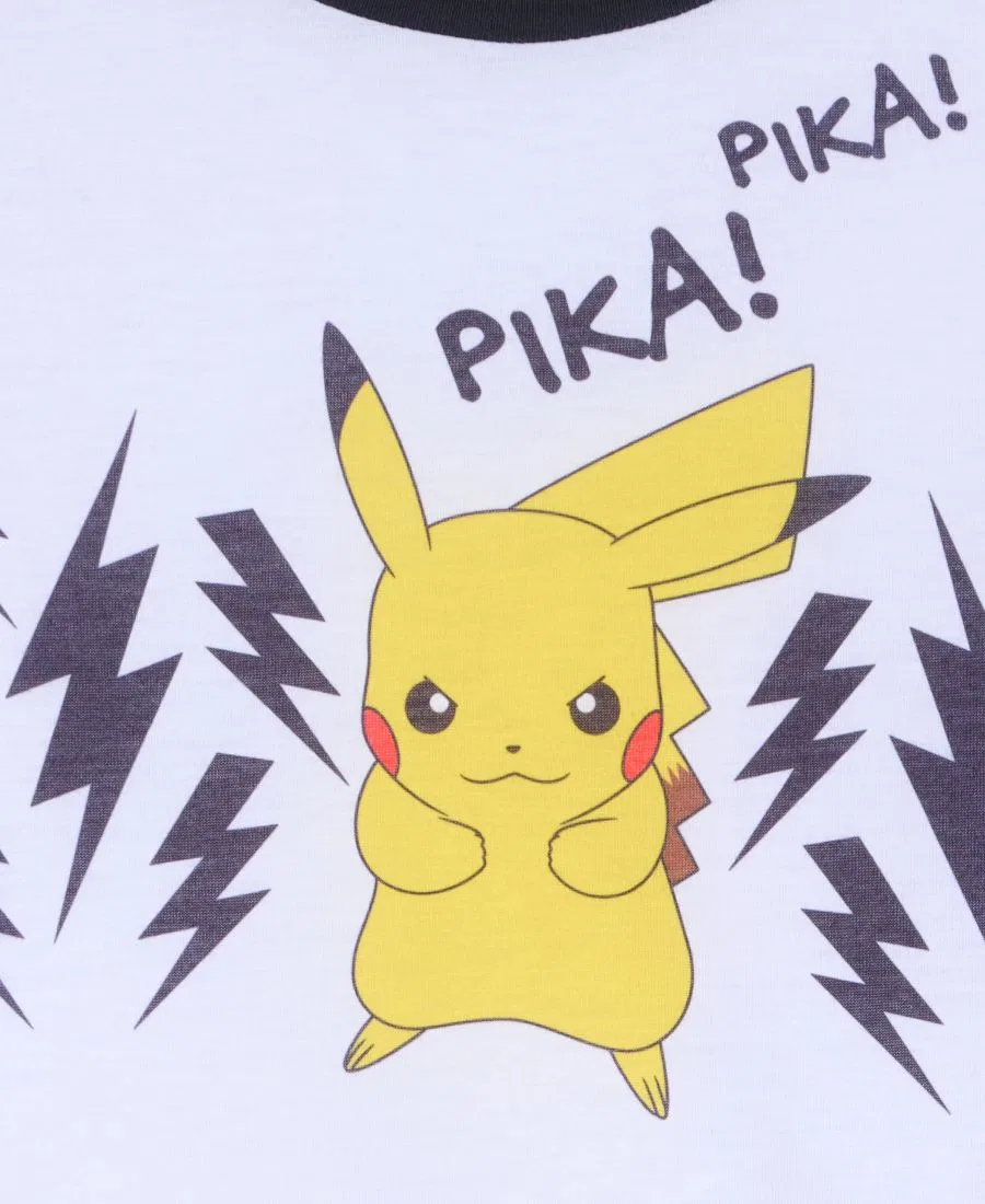 Детская пижама Pokemon для мальчиков 4-10 лет, комплект из 2 предметов Komar Kids, черный — фото 3