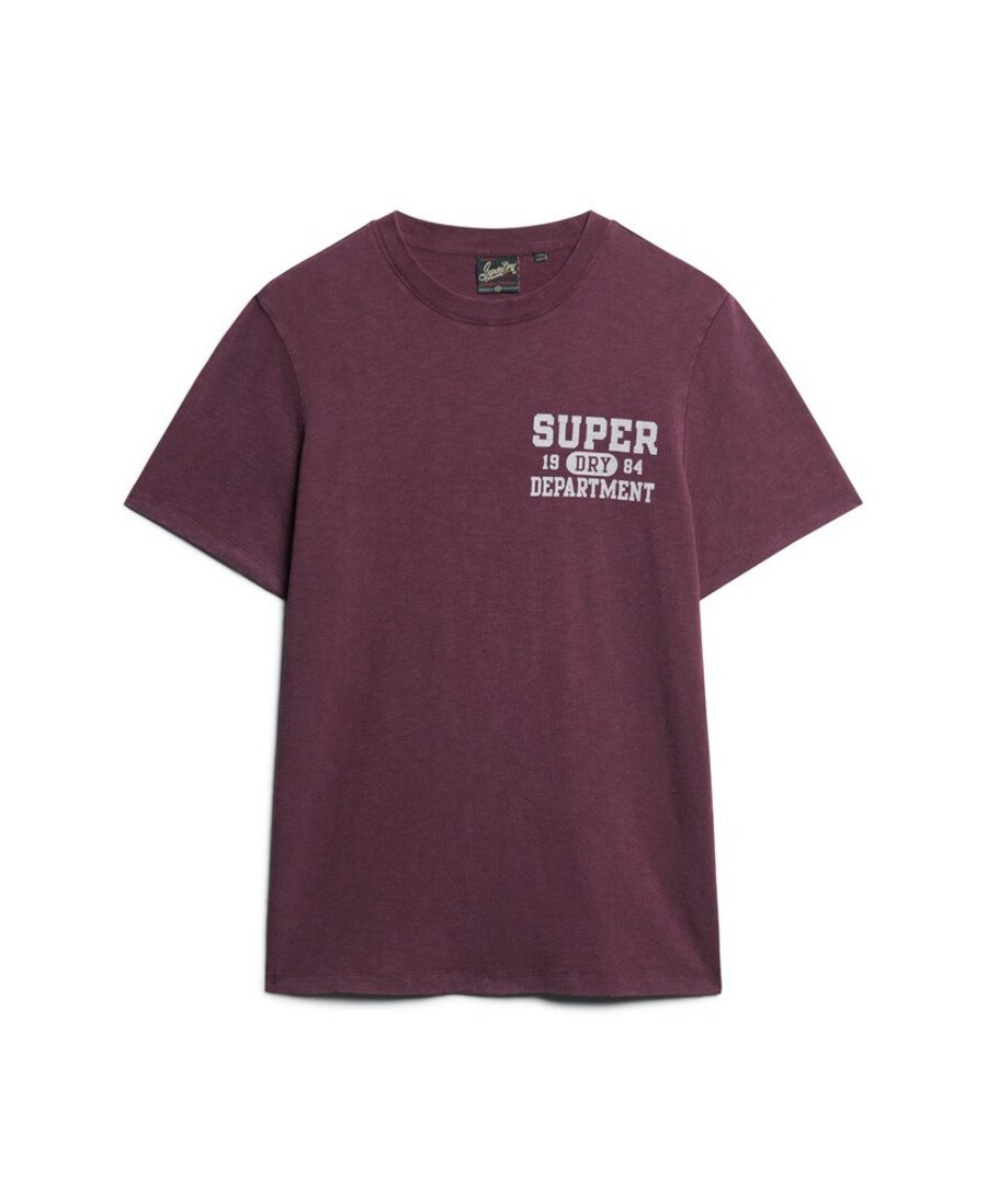 

Классическая футболка Superdry Shirt, бордовый
