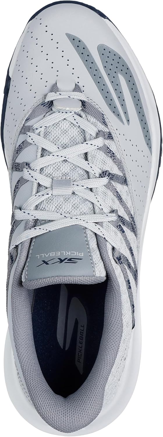 Мужские кроссовки Skechers Slip-ins без застежек: Viper Court Rally, синий/серый — фото 3