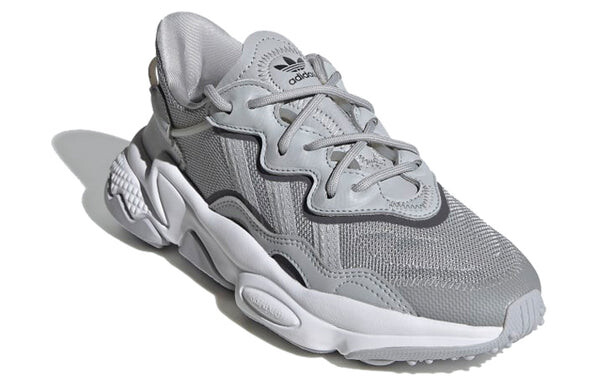Кроссовки ozweego j Adidas, серый — фото 3