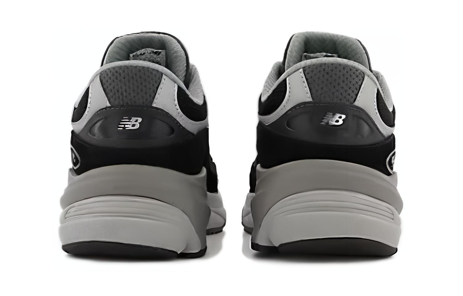 Детские кроссовки New Balance 990v6 "Черный/Серебристый" — фото 4