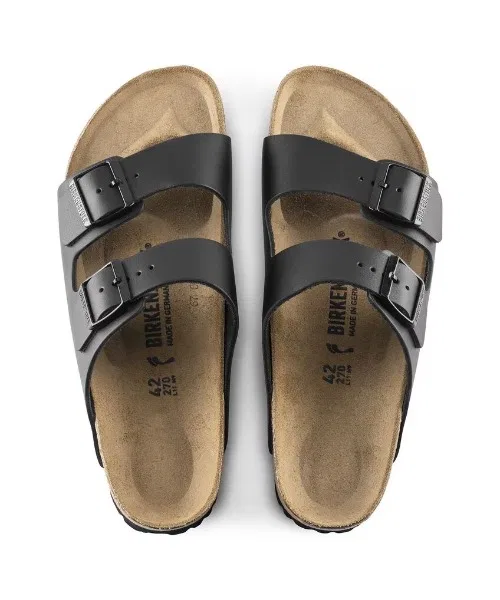 Женские и мужские сандалии Birkenstock Arizona Natural Leather — фото 3