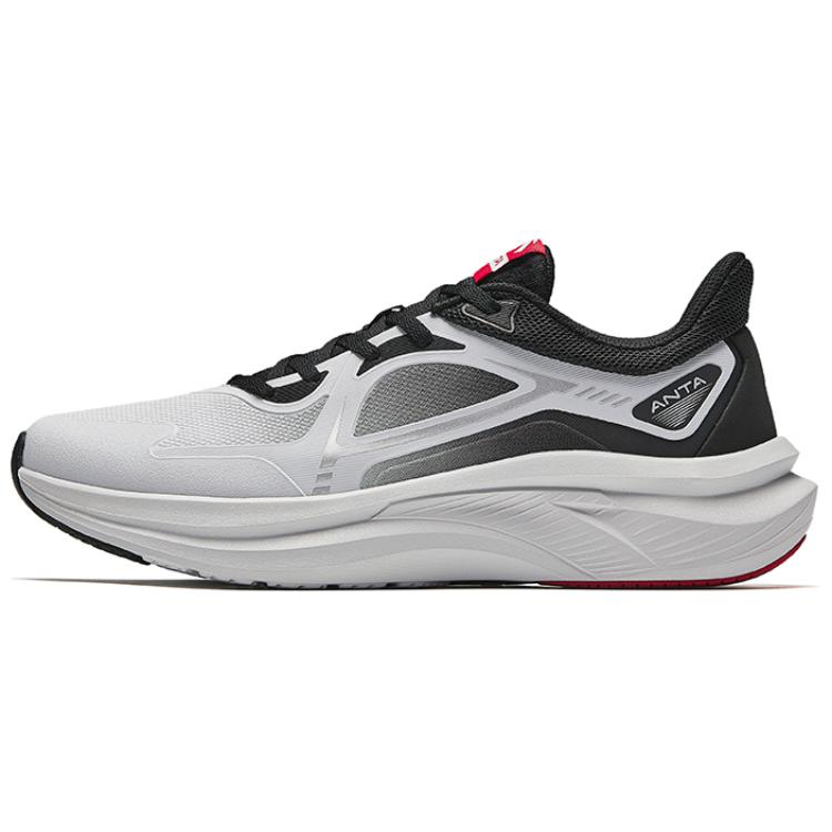 

Кроссовки Feihong Cushioning Wear-Resistant Low-Top для бега, мужские, серо-черные ANTA, Sand Grain Gray/Basic Black